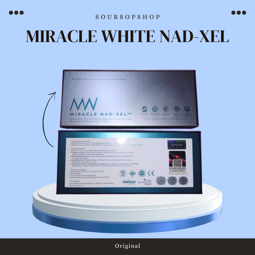 MIRACLE - WHITE - NAD-XEL - NEWW - ORIGINAL