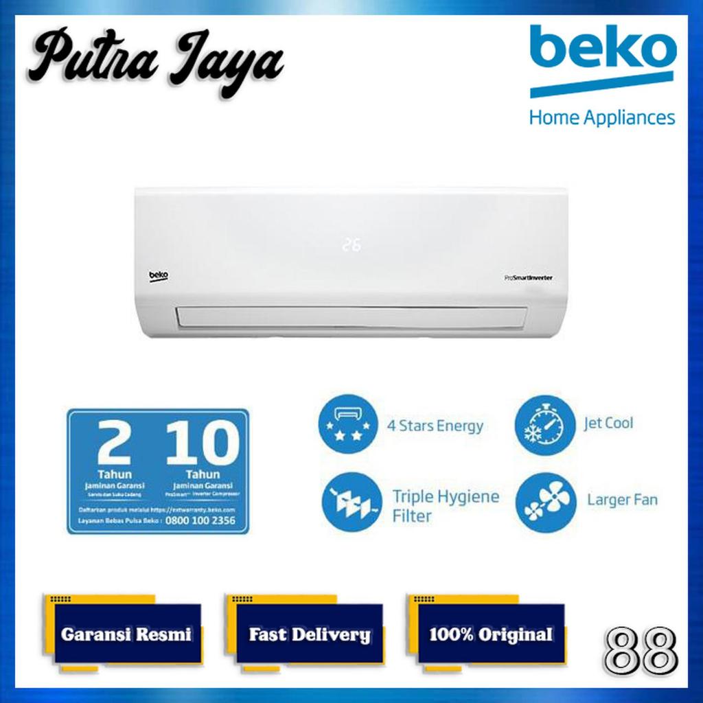 Beko AC PK Air Conditioner Inverter 1 1/2 / 1,5PK / 1.5 PK BSVOA 120 / BSVOA 121 / BIVOE 120 / BIVOE