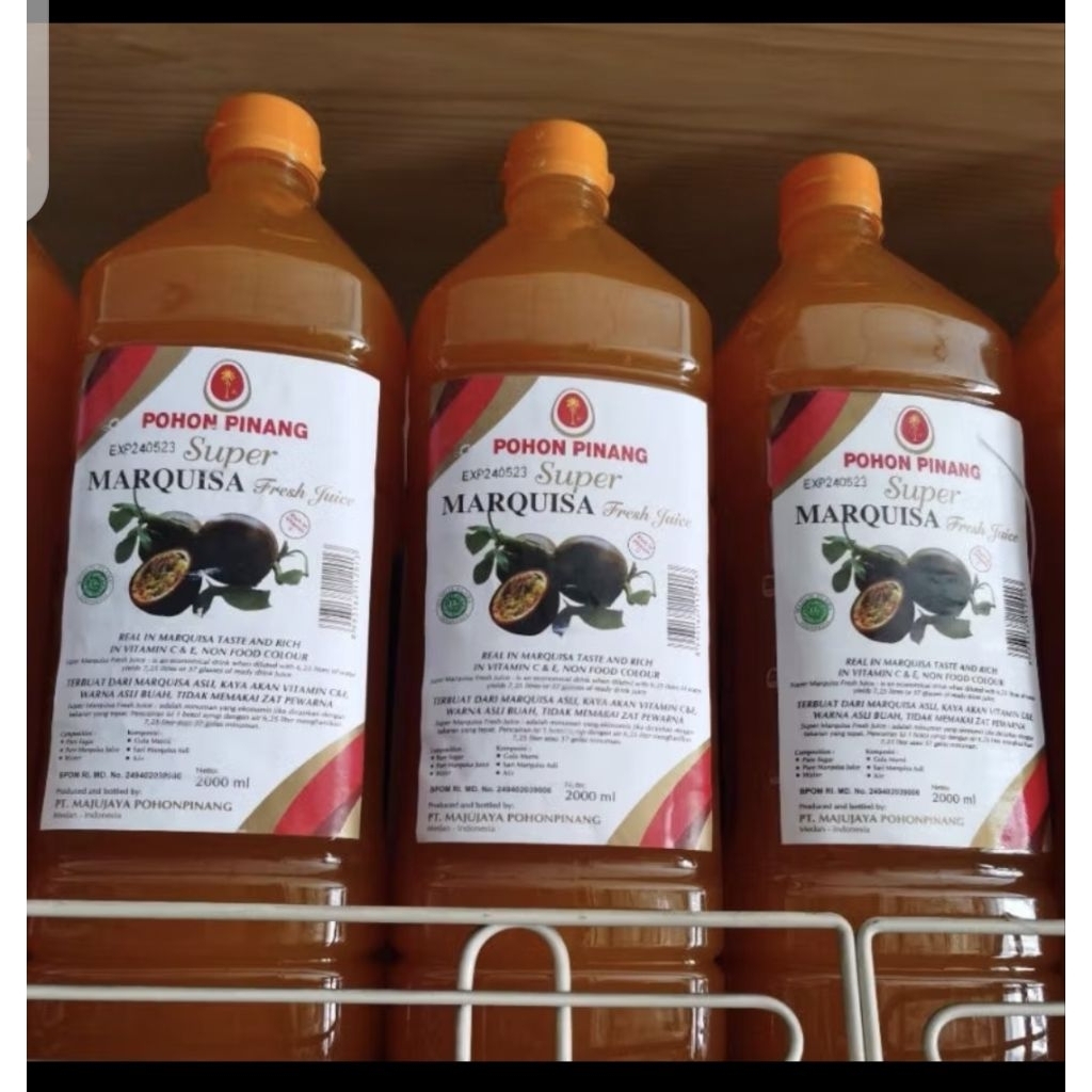 POHON PINANG SUPER MARKISA. SUPER MARQUISA. JUICE MARKISA 2LITER