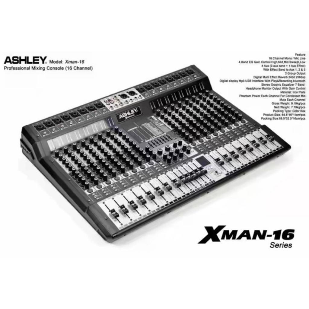 mixer ashley xman 16 original new model Ashley Xman16 | MELODY CLASSIC