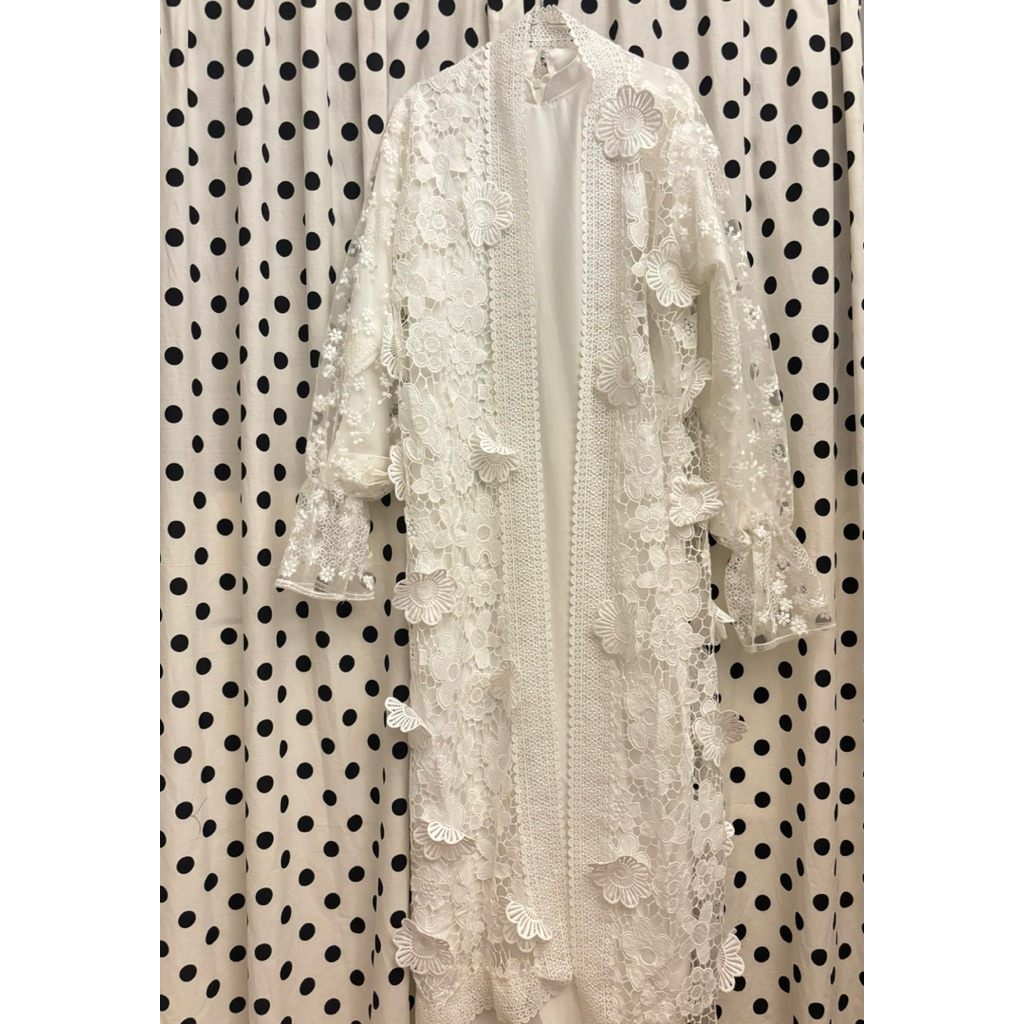 Selina Dress-broken White Dress lebaran