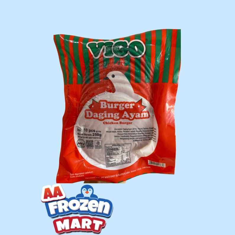 VIGO BURGER DAGING AYAM
