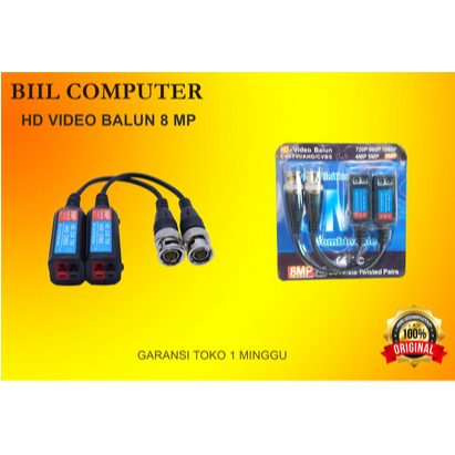 VIDEO BALUN FULL 8 MP