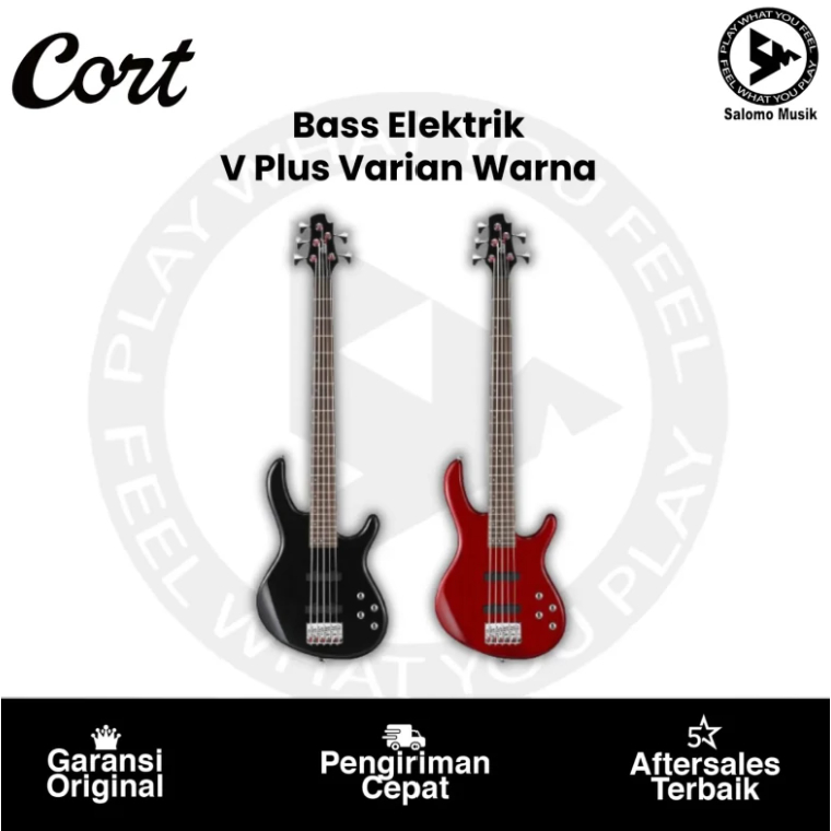 Bass Elektrik Cort Action Bass V Plus