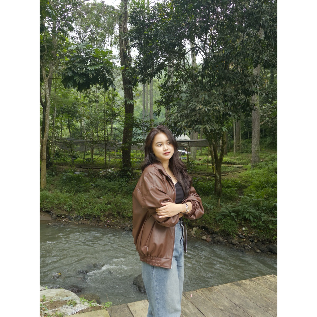 preloved jaket leather by riseleather