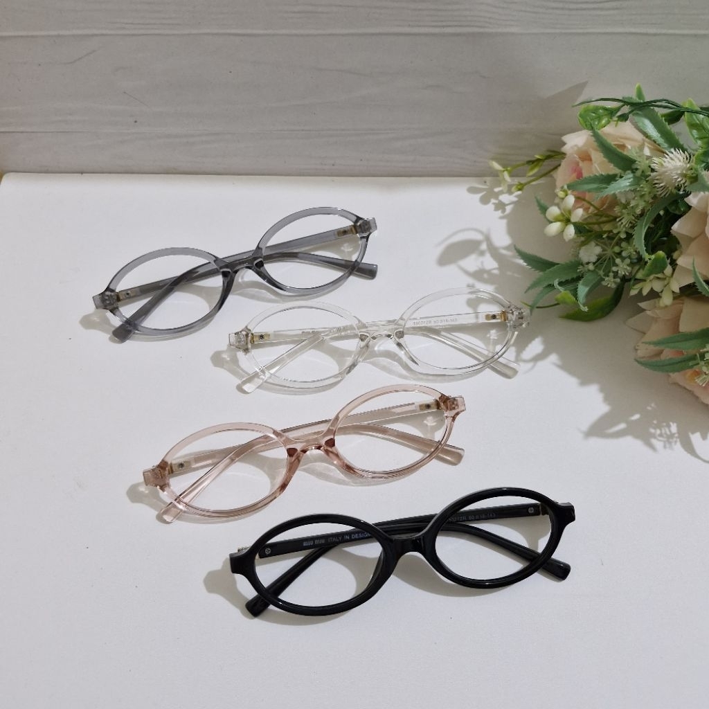Kacamata kode 55027 lensa minus photocromic size 50-19-150