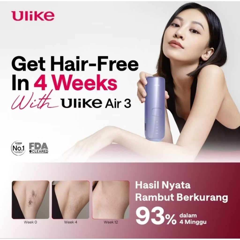 ULIKE LASER RAMBUT BERKURANG