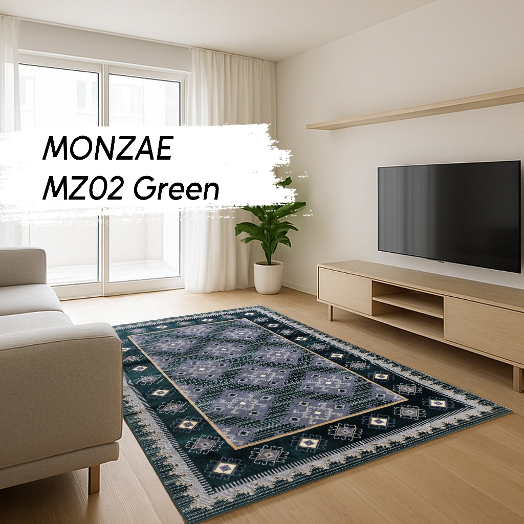 KARPET MONZAE 210 X 300 MZ02 GREEN