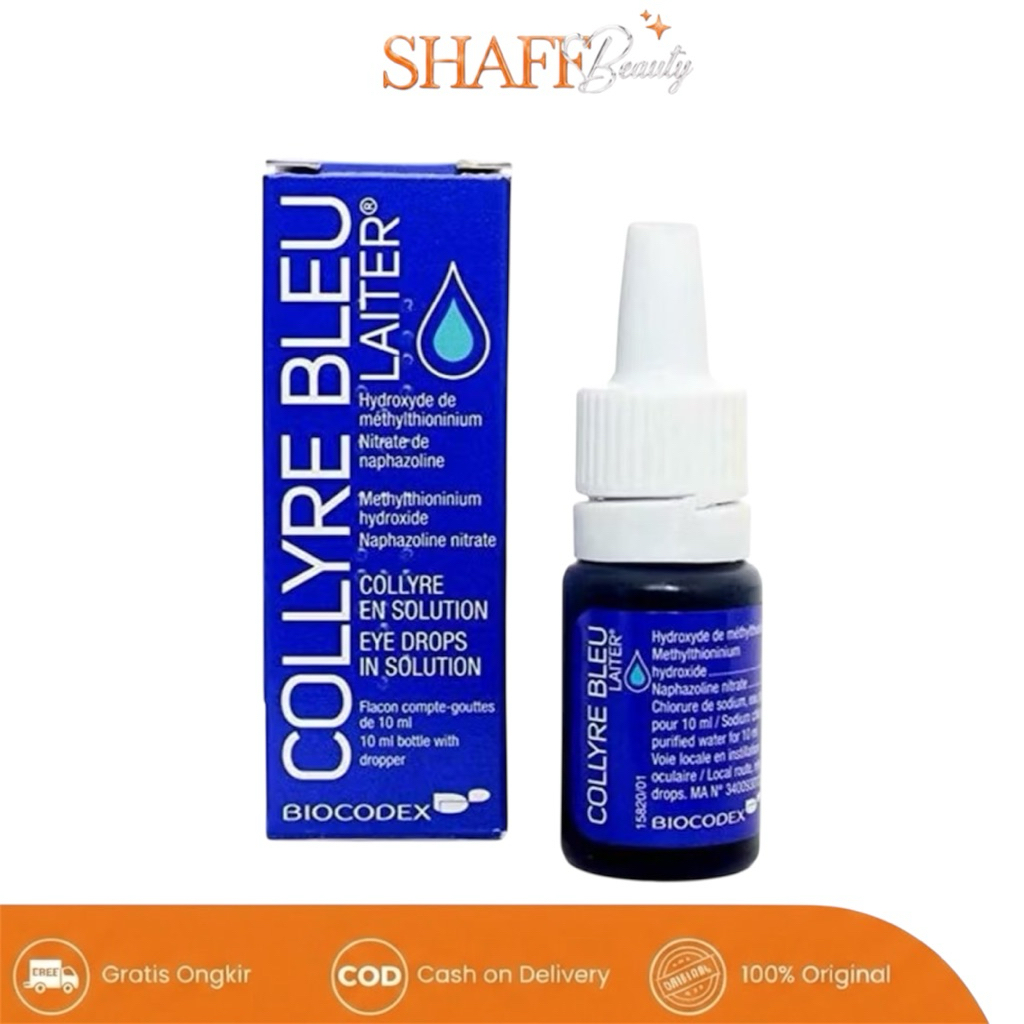 SHAFFBEAUTY-Collyre bleu laiter tetes mata collyreblue 10ml
