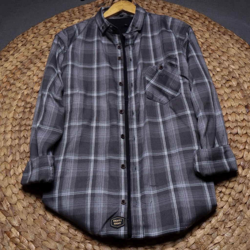 Kemeja Flanel Lengan Panjang BRILL EIGHTY EIGHT TC045