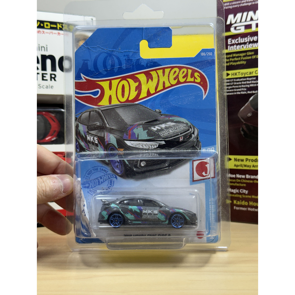 Hot Wheels 2018 Honda Civic Type R HKS
