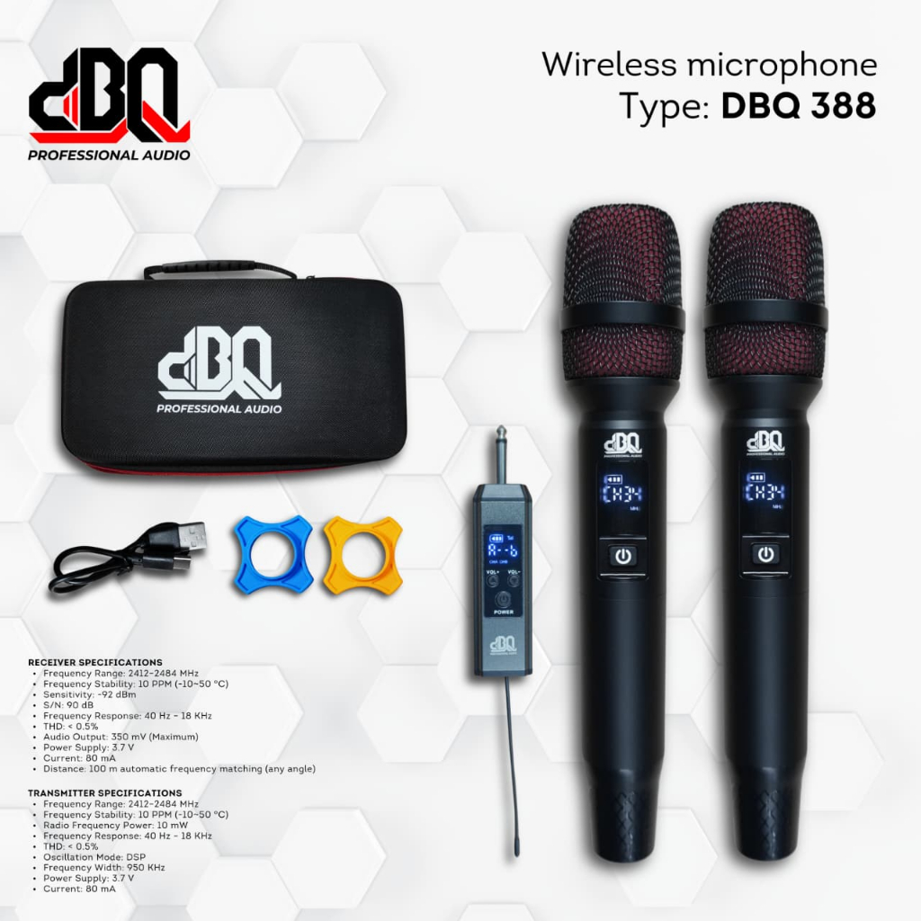 MICROPHONE WIRELESS dBQ | 388