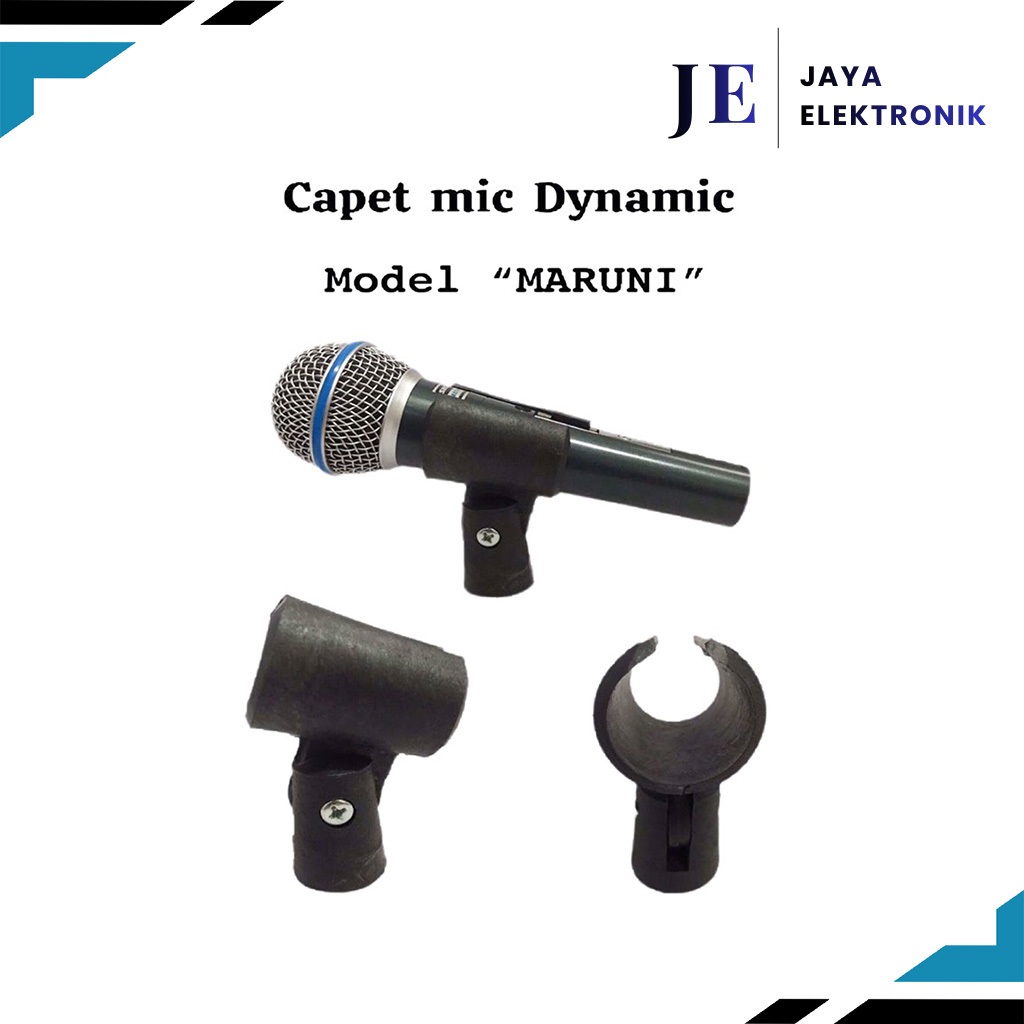 Capit Mic Holder Mic Maruni Jepitan Mic drat kecil
