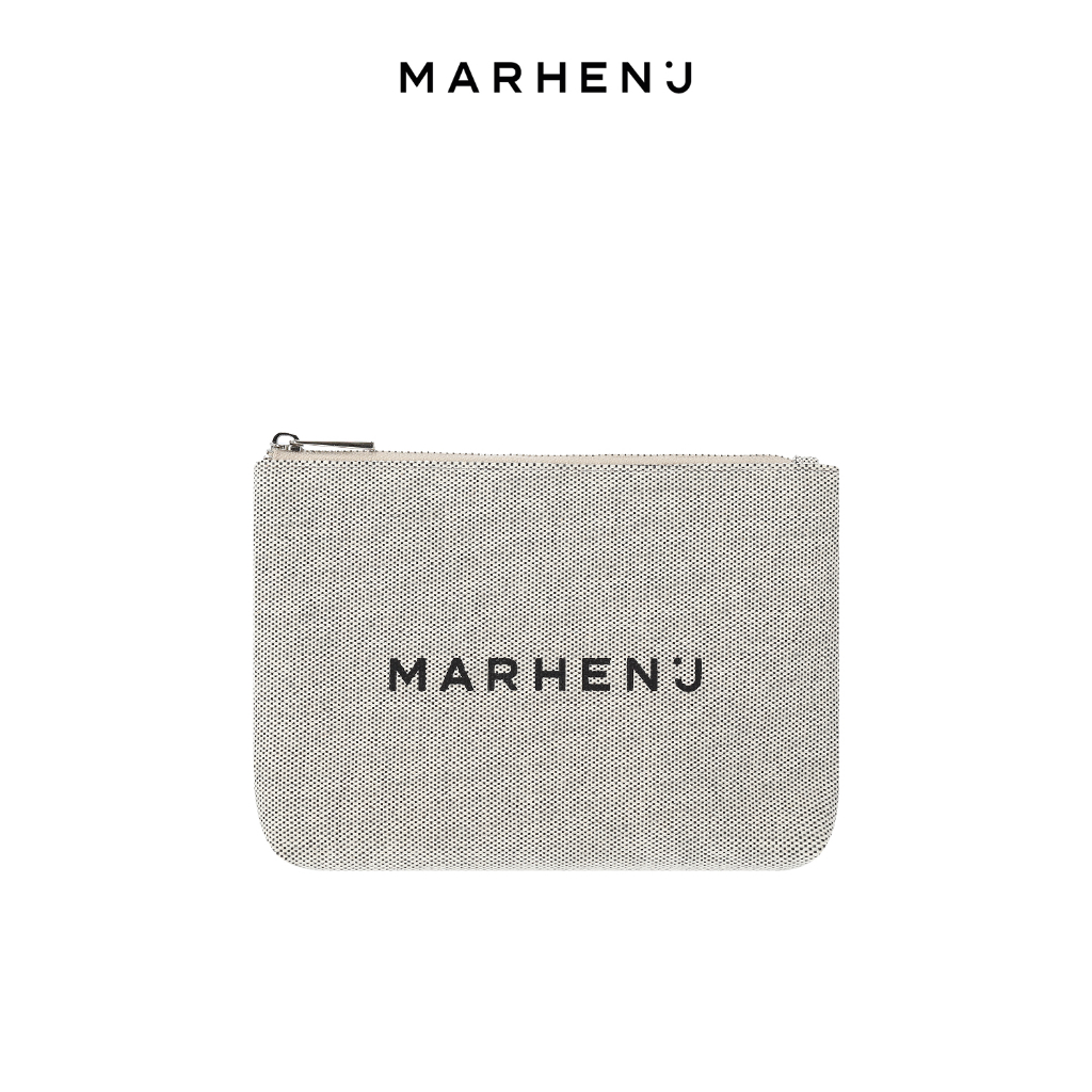 Tas Pouch Lina Mono dari Marhen J Korea - Warna Hitam, Original 100% dengan Bahan Cotton dan PP