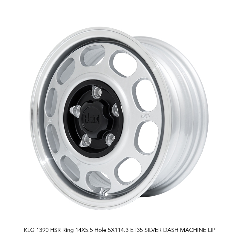 Velg Kaleng White HSR Original Tipe KLG R14 Pcd5X114 | Pelek For Carry Grand max ertiga Ring 14