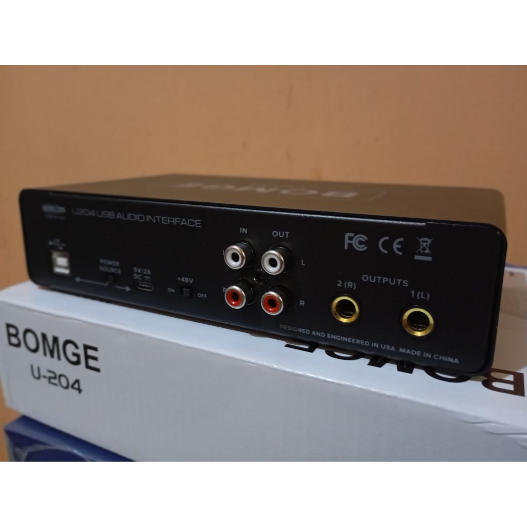 BOMGE AUDIO INTERFACE U204