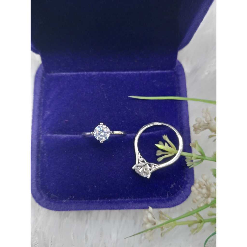Cincin Perak Wanita Asli Silver 925 1.46 GRAM