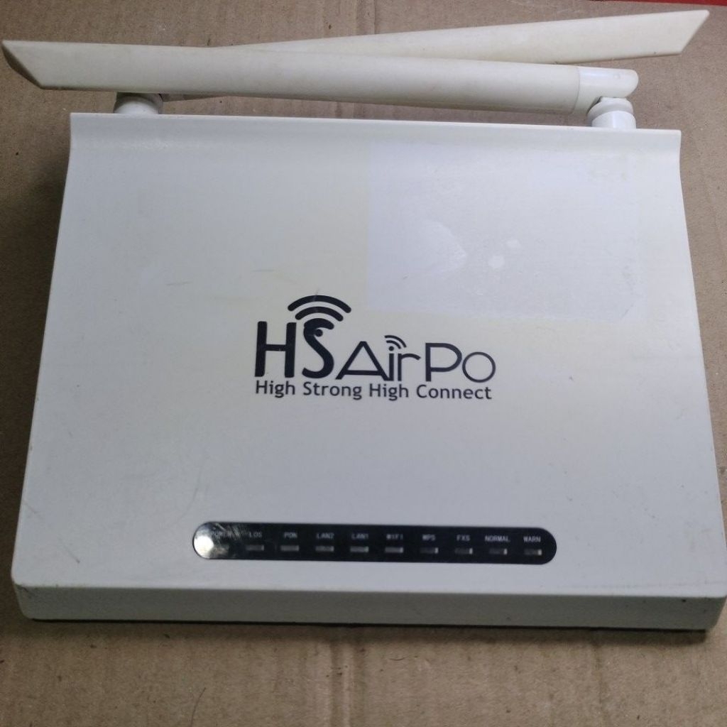 router HsAirpo XPW302 300Mbps Xpon onu