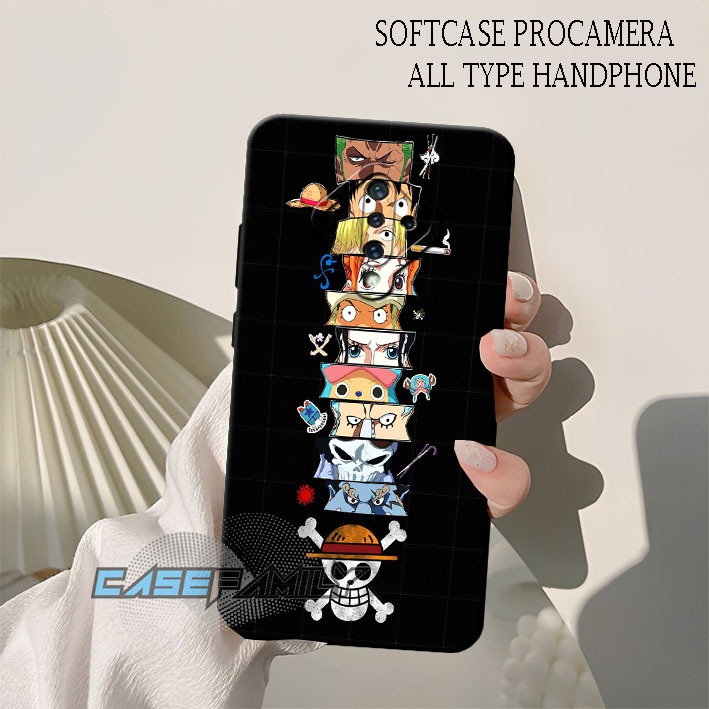 Kesing hp untuk Vivo S1 Pro Motif  one piece Softcase TPU Case Kekinian Terbaru