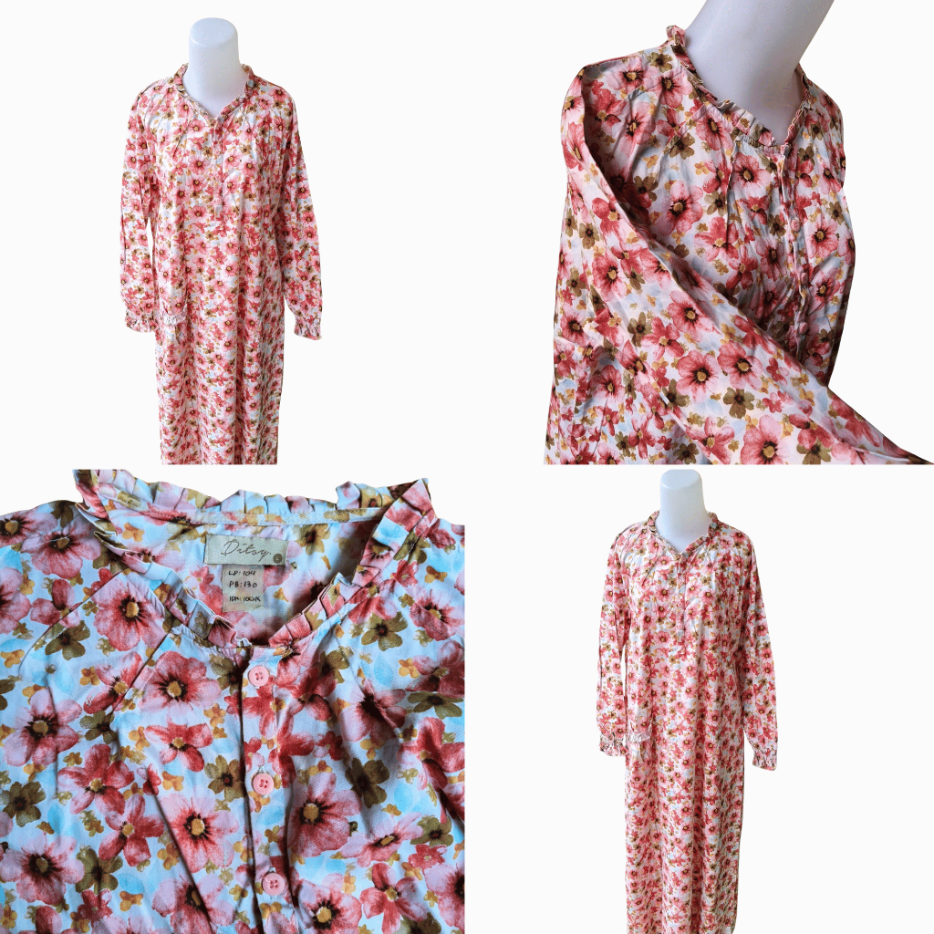 [HTSPRELOVED] gamis DITSY homedress ditsy baju panjang piaya baju tisur