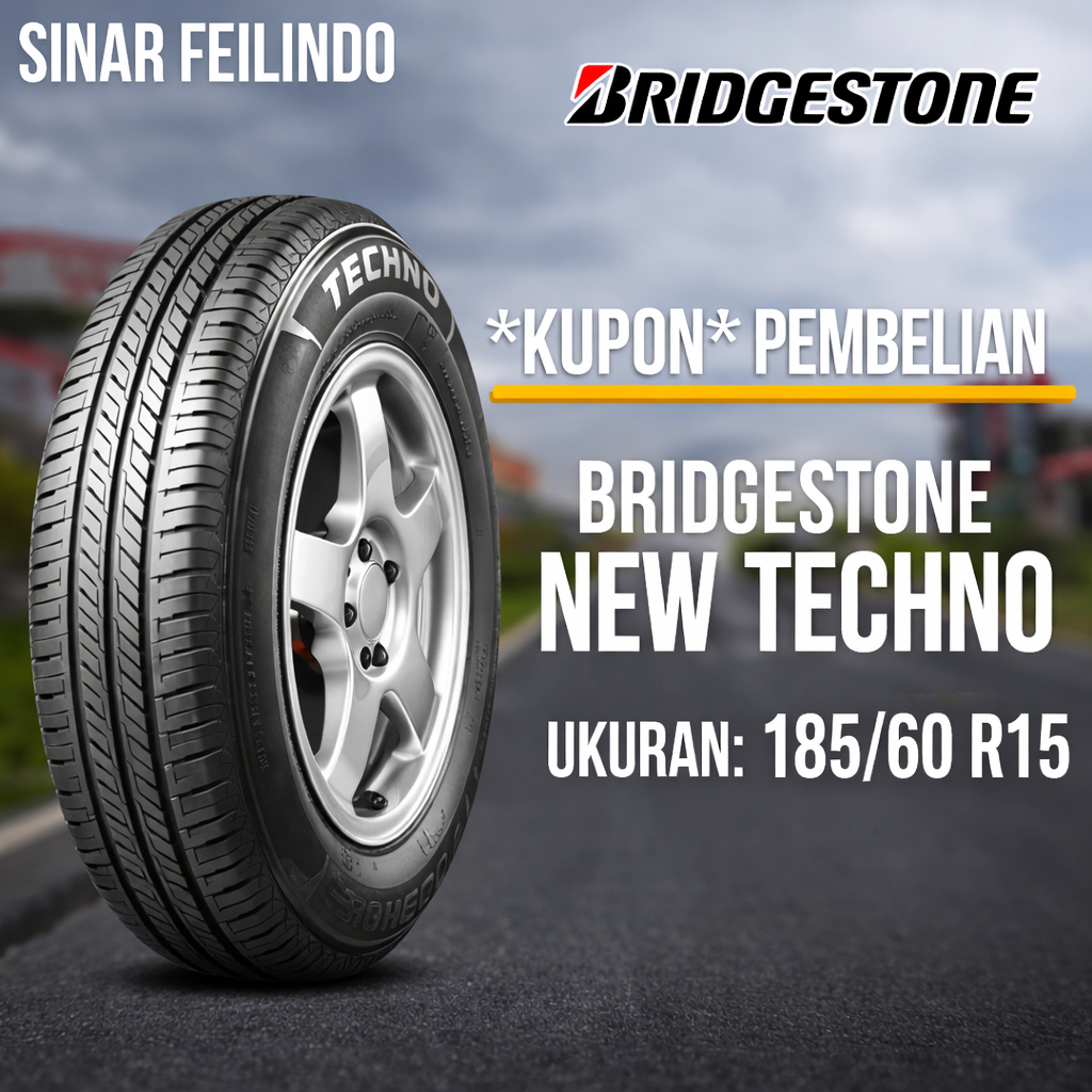 Ban Mobil BRIDGESTONE NEW TECHNO 185/60 R15