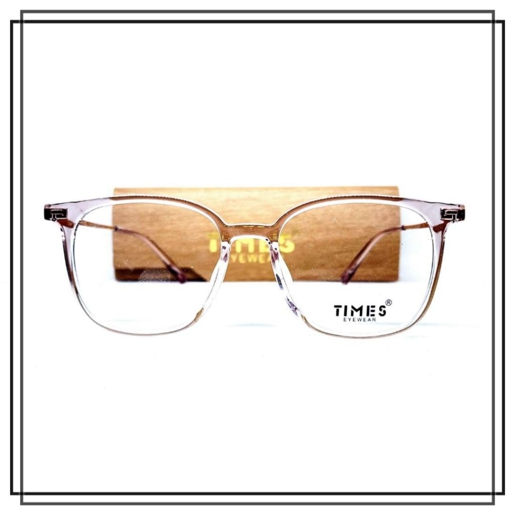 FRAME KACAMATA PLASTIK TIMES 2380 Model Keren Elegan Gagang LENTUR Kualitas Bagus Harga MURAH