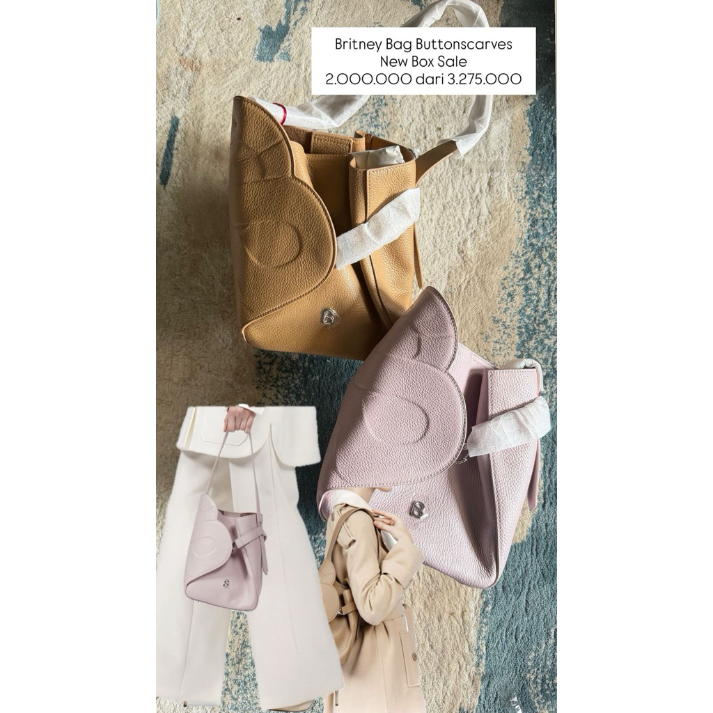 Britney BAG Buttonscarves