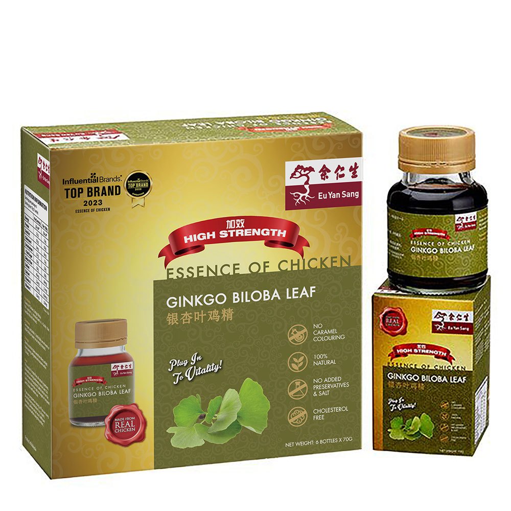Eu Yan Sang Essence of Chicken with Ginkgo Biloba Leaf 6s