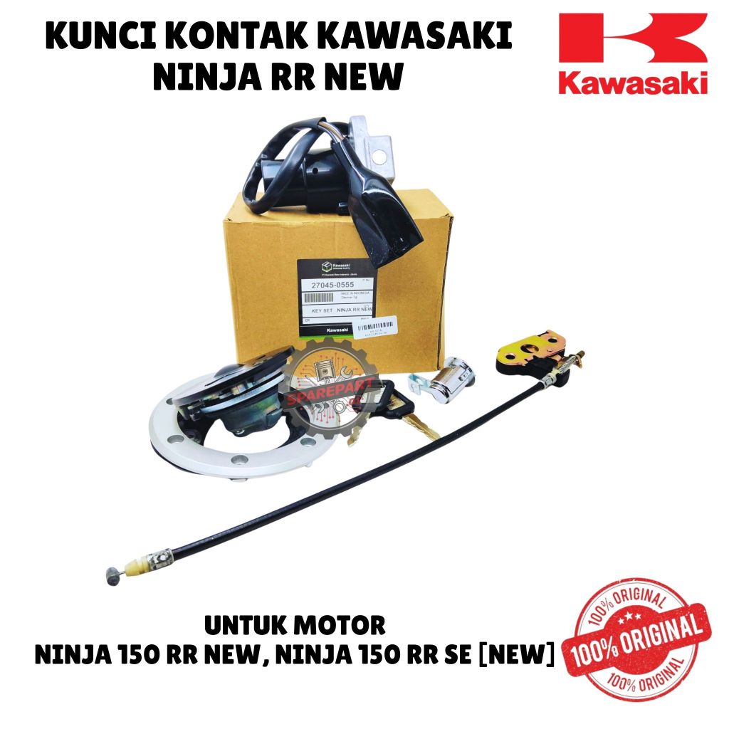 KUNCI KONTAK ORIGINAL KAWASAKI NINJA RR NEW, NINJA 150 RR NEW, NINJA 150 RR SE [NEW]