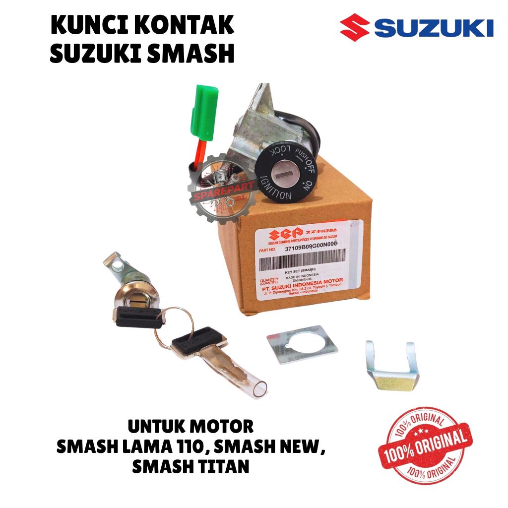 KUNCI KONTAK ORIGINAL SUZUKI SMASH, SMASH LAMA 110, SMASH NEW, SMASH TITAN