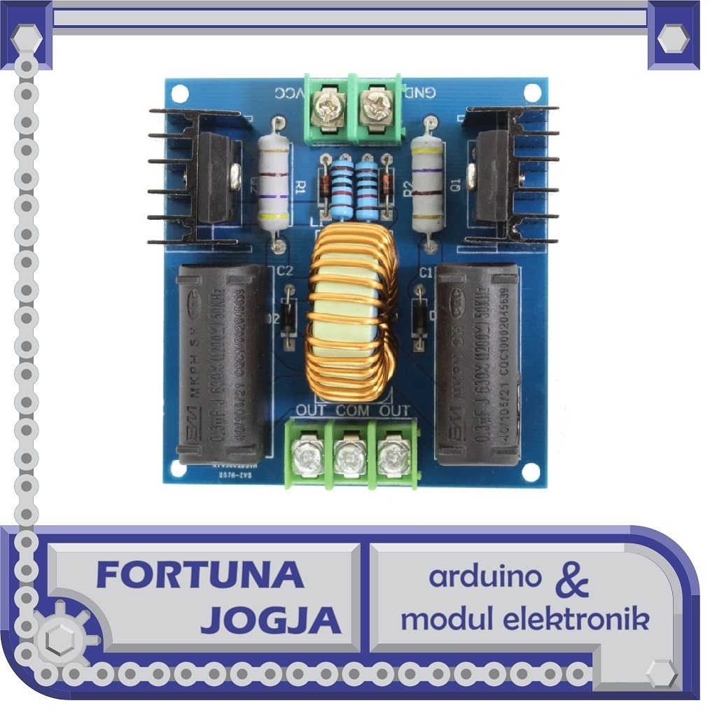 ZVS 200w High Voltage Generator Induction Heater Tesla Coil