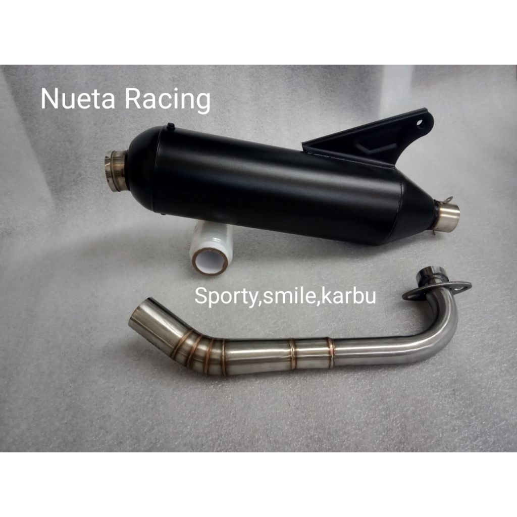 Knalpot standar racing Mio sporty, soul, smile