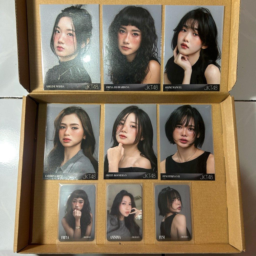 PHOTOCARD PHOTOPACK PC PP Freckless JKT48 Freya Oline Delynn Feni Kathrina Anin Cynthia Fritzy