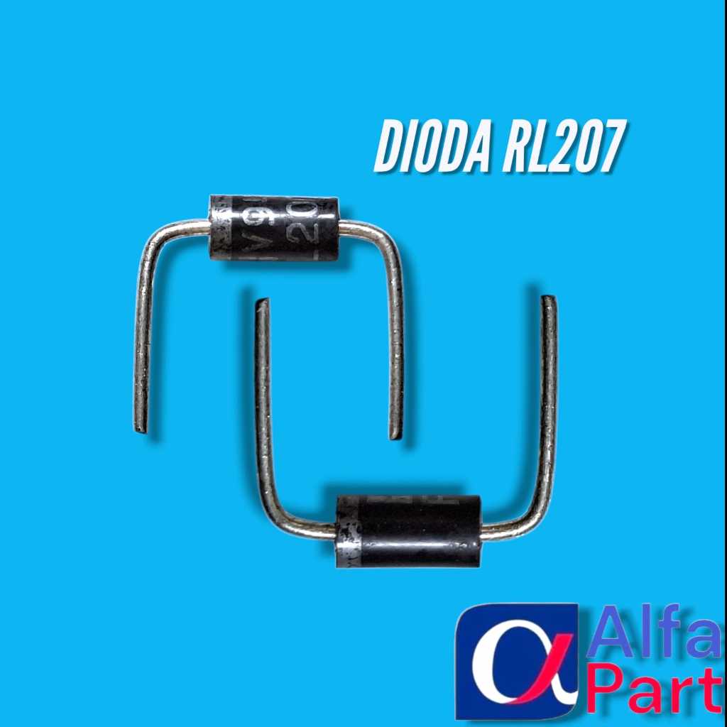 DIODA RL207 RECTIFIER DIODA 2A 1000V