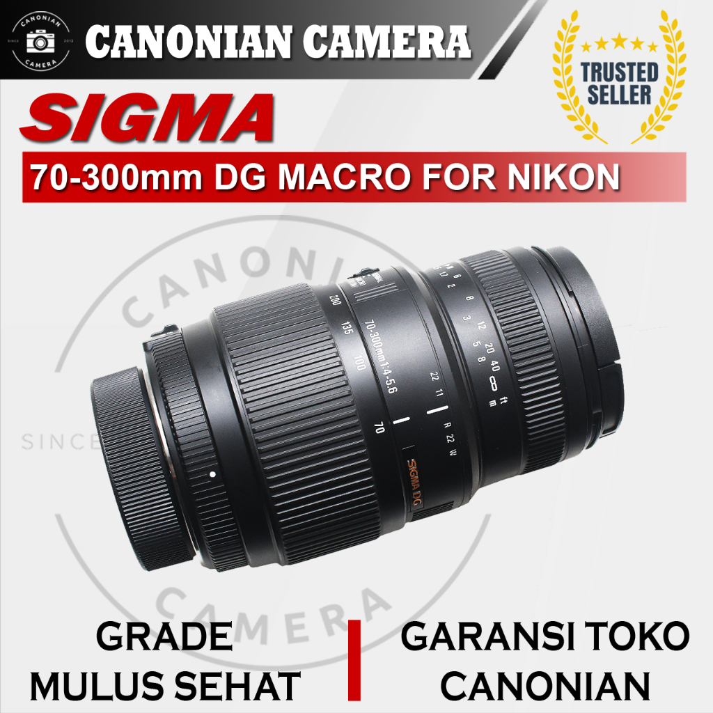 Lensa Sigma 70-300mm DG Macro For Nikon DSLR