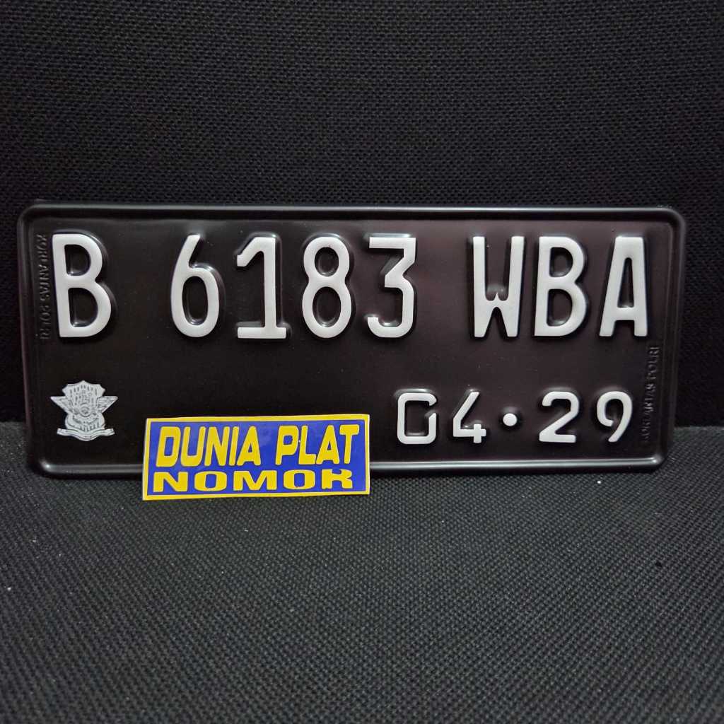 plat nomor motor standar samsat