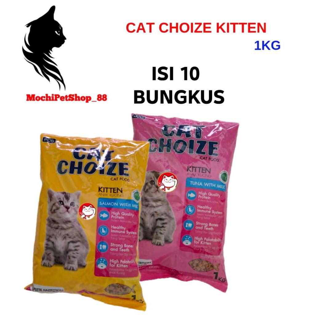 Cat Choize Kitten Isi 10 Bungkus ( 10 Kg )