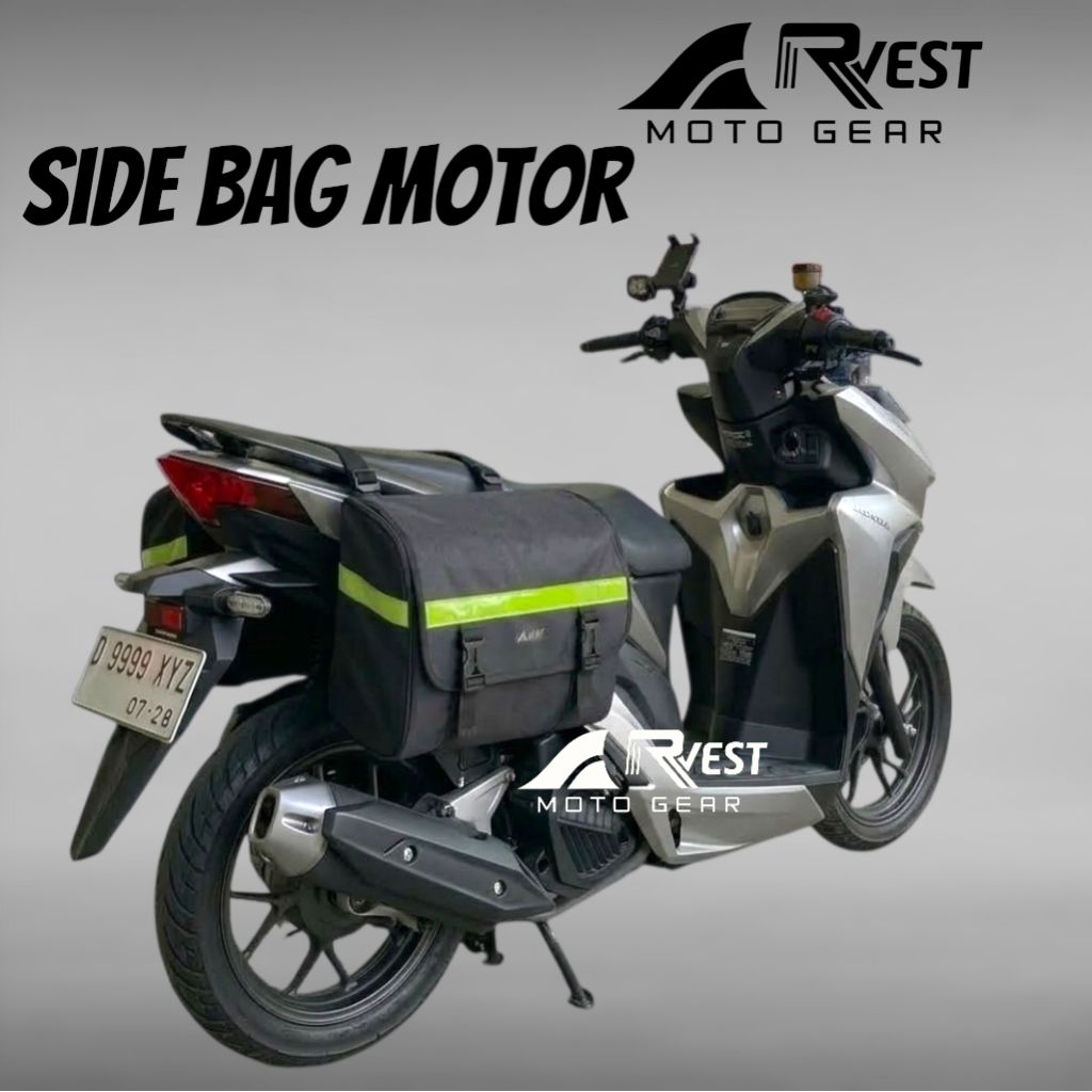 tas motor touring side bag motor tas motor multifungsi sidebag arvest