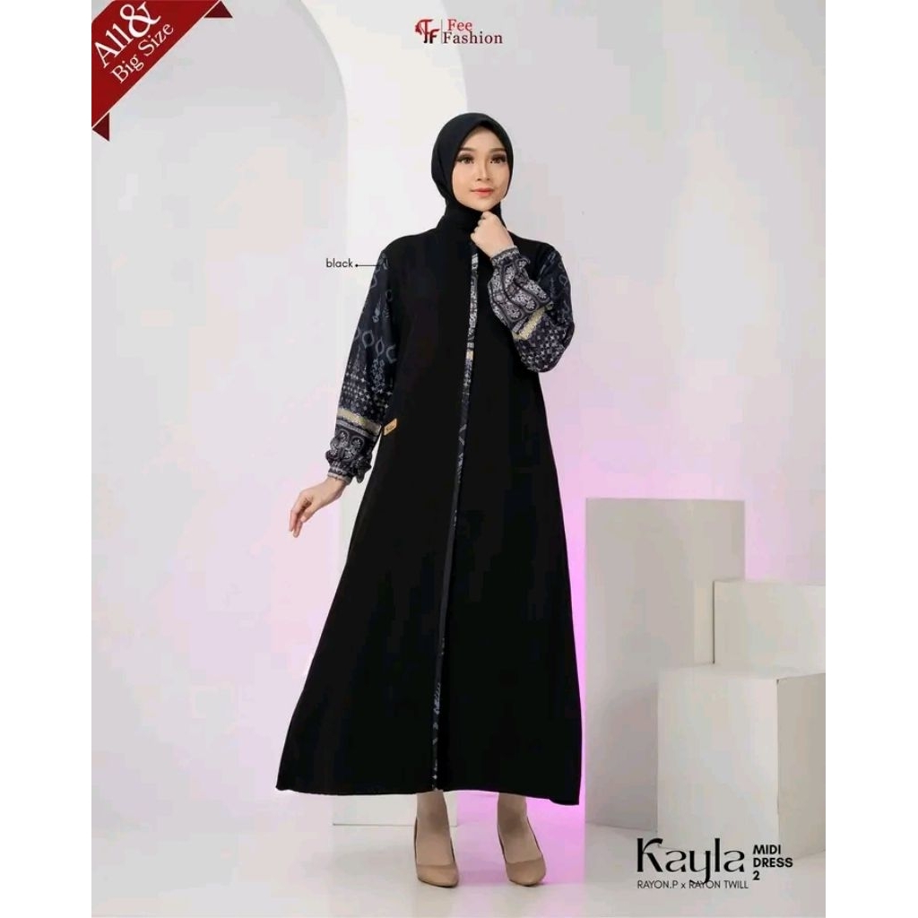 KAYLA DRESS / KAYLA MIDI DRESS / KAYLA FEE FASHION