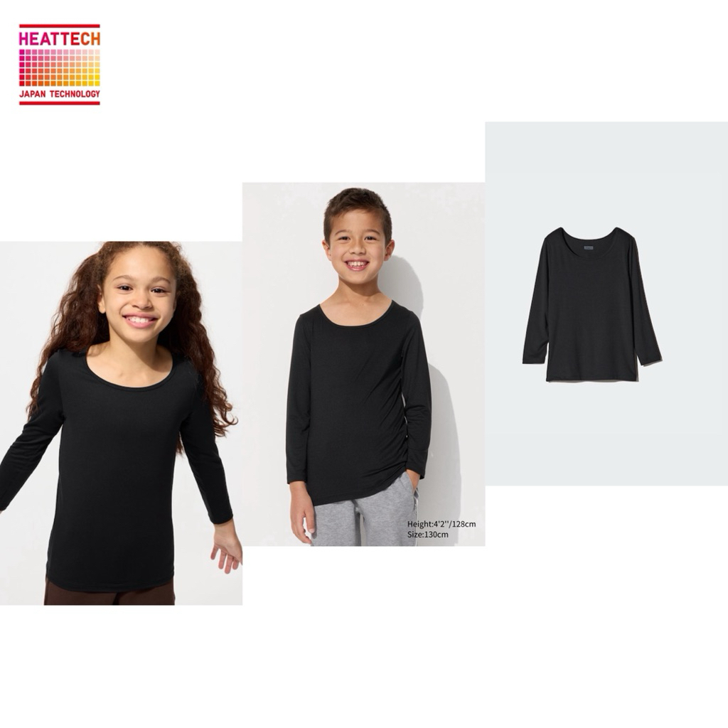 Uniqlo Kids Heattech Size 130-160 Long Sleeve / Inner wear