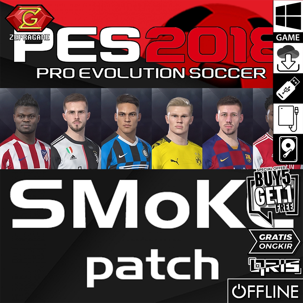 PES 2018 (Patch Only) Game PC Laptop Games