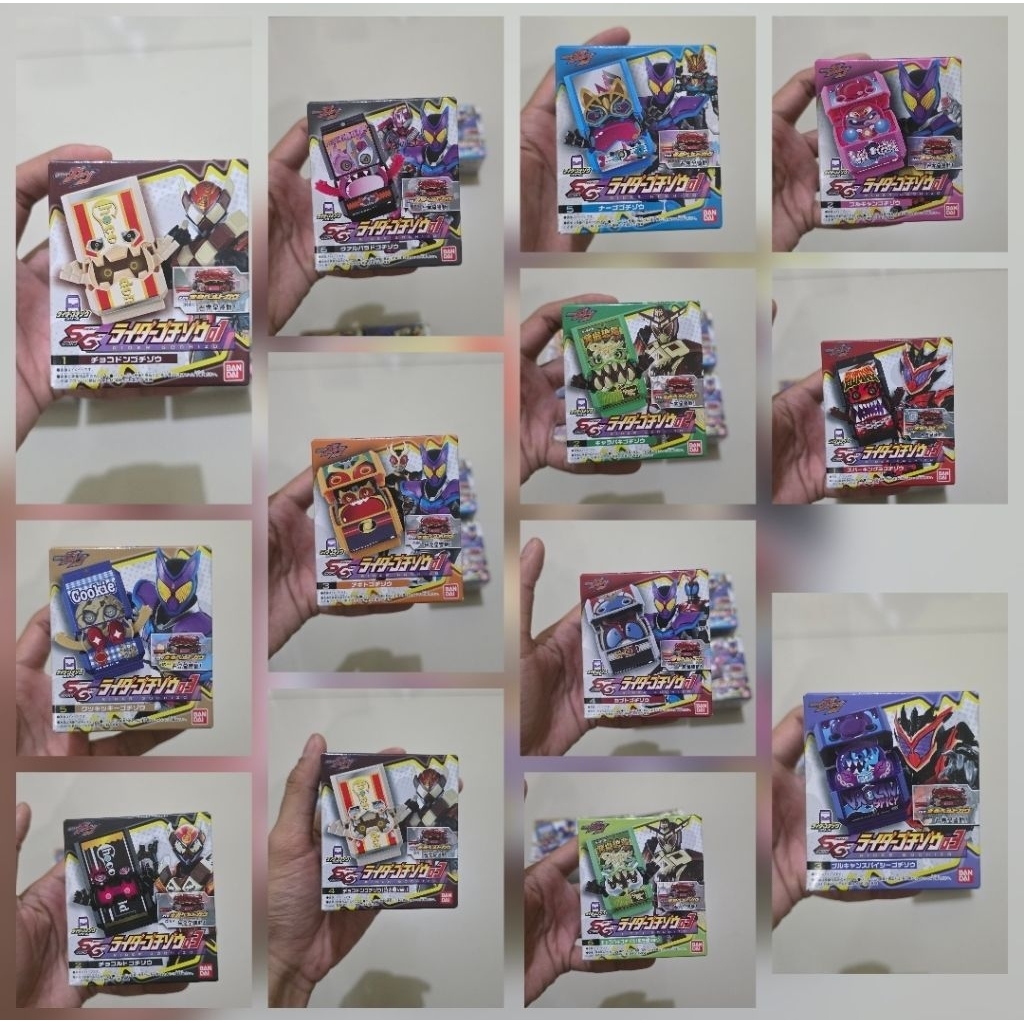 [ori] SG gochizo for Dx kamen rider gavv valen vram bitter gavv driver poppin gummy chocodon