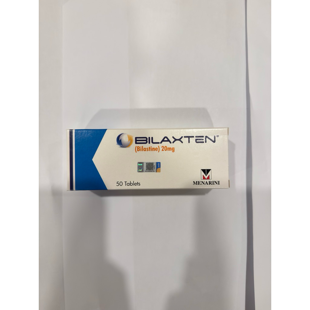 Bilaxten 20mg isi 50tab Original Malaysia
