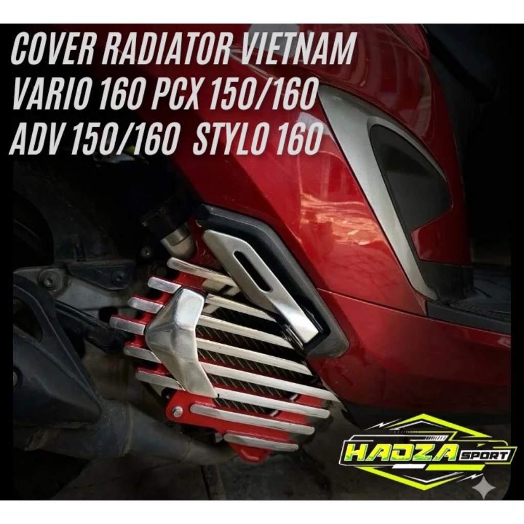 Cover Radiator Vietnam Stylo 160 Vario 160 Pcx 150/160 Adv 150/160 Stylo 160 Cover Radiator Vietnam 