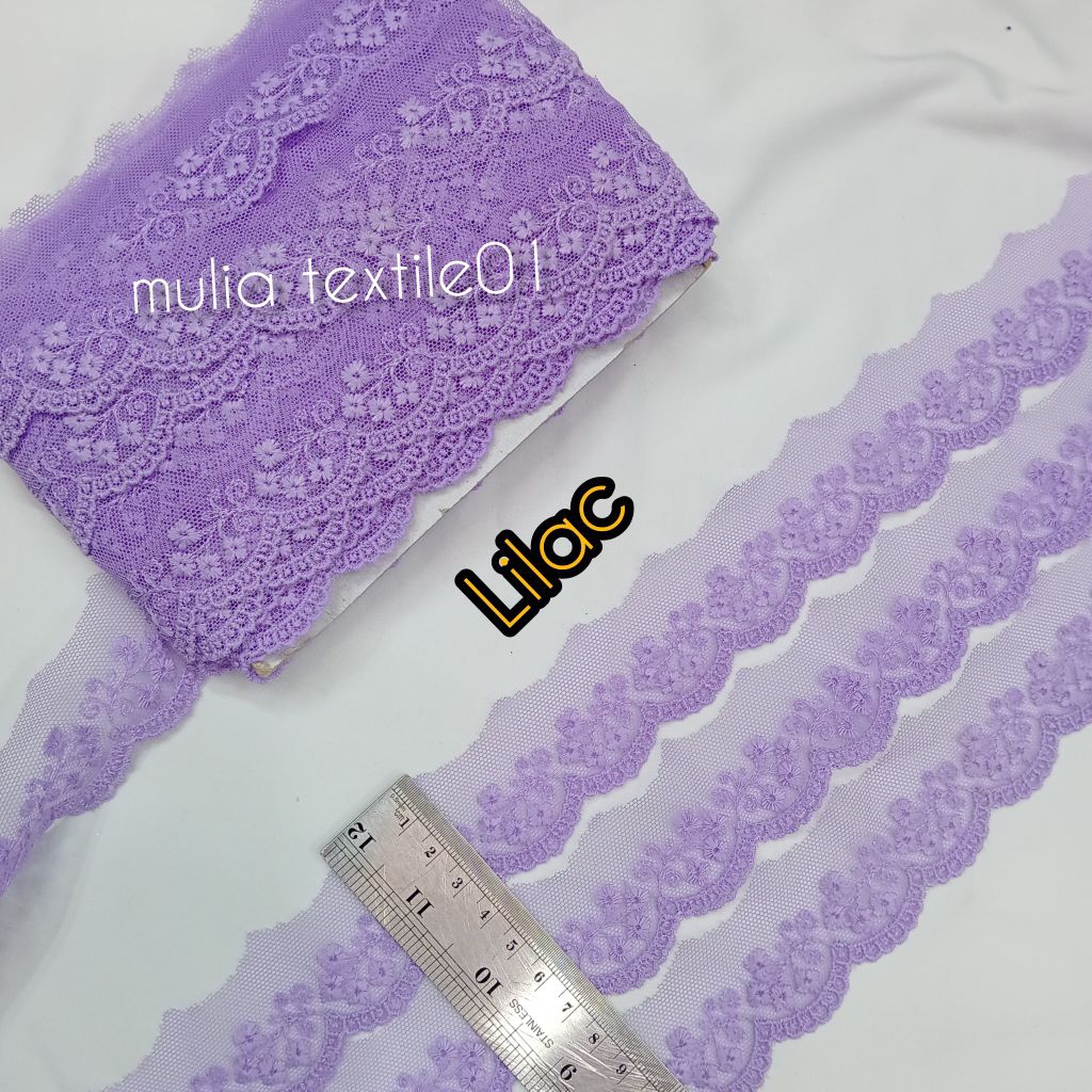 Renda tile kecil/Renda air,lebar 3 cm