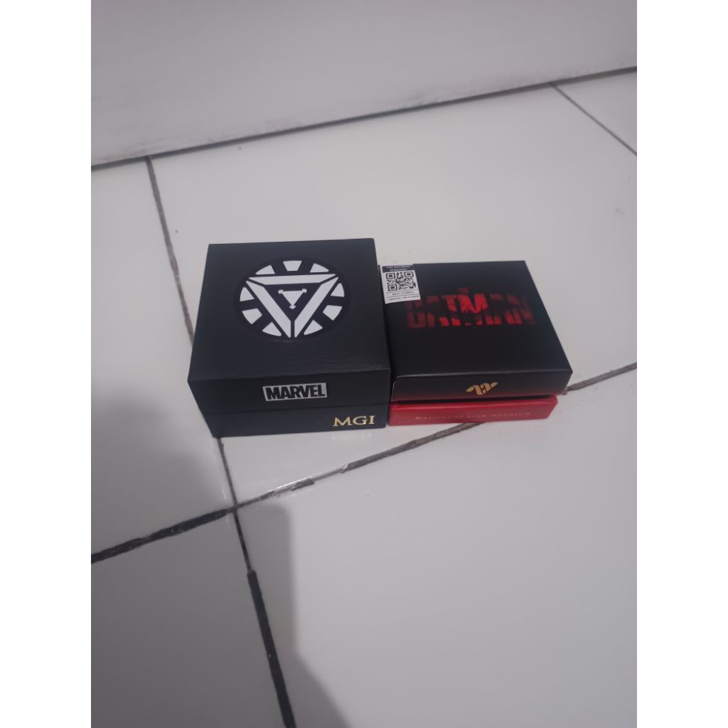 Kalung Pendant Iron man & Batman Original Germanium MCI