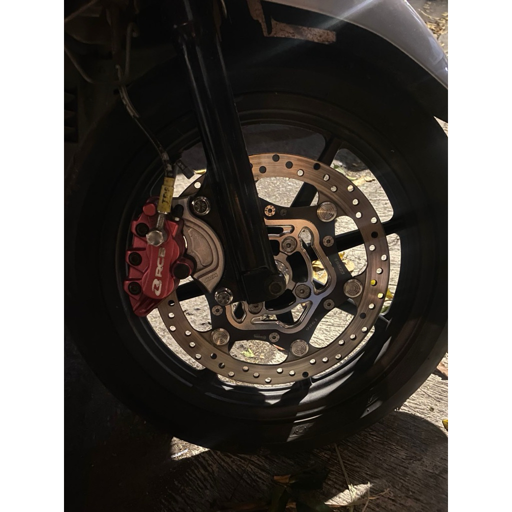 Kaliper RCB mio kanan set brecket dan disc brembo 260 thailand