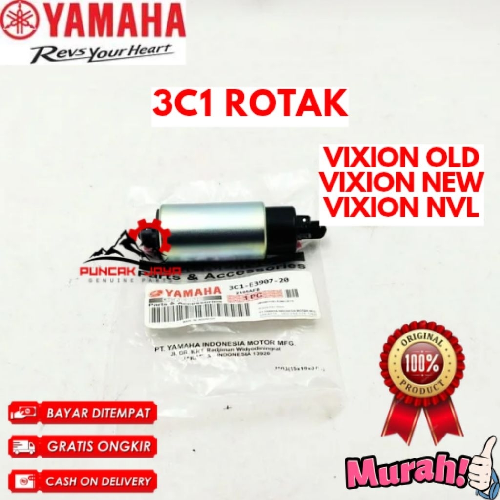 ROTAK ORIGINAL YAMAHA KODE 3C1, ROTAK VIXION OLD, ROTAK VIXION NEW, ROTAK VIXION NVL