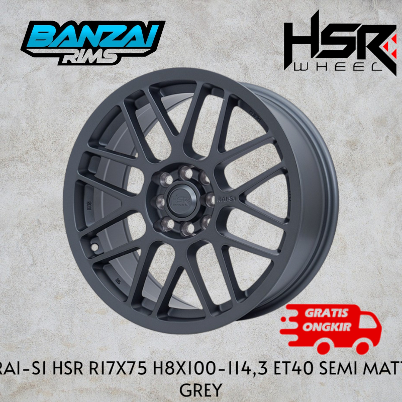 diskon velg mobil hsr rai s1 ring 17 mobil jazz yaris brio avanza xenia kijang dll velg mobil hsr wh