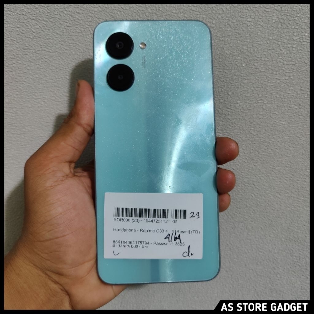 Realme C33 4/64 Second Handphone